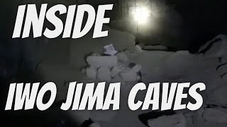 Inside Iwo Jima Caves Tour [upl. by Strauss512]