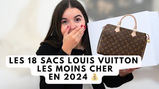 💰 LES 18 SACS LOUIS VUITTON LES MOINS CHER EN 2024 💰 [upl. by Shriver]