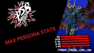 How to MAX ALL PERSONA STATS in Persona 5 Strikers [upl. by Amehsat]