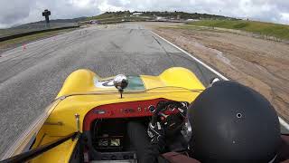 Laguna Seca Corkscrew in a Lotus 23b [upl. by Borchers]