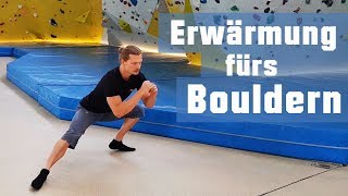 Erwärmung fürs Bouldern So starte ich mein Training [upl. by Llekcm]