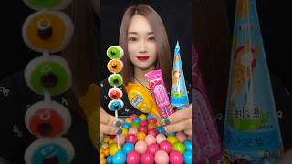 ASMR ‎AsmrWD 신기한물먹방 candy eat lips 물먹방아이스크림 509 [upl. by Yaluz896]