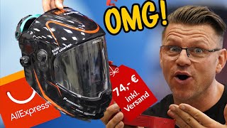 74 € 😳 AUTOMATIKHELM von ALIEXPRESS  ZU FRÜH GEFREUT  China Tools ⚒️ Test [upl. by Aiuqat]