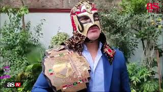 Entrevista a Octagón Jr previo a Triplemanía Regia  Lucha Libre  AS México [upl. by Chandos]