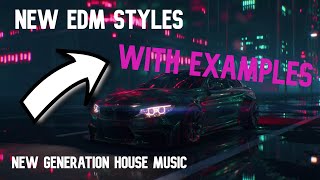 House Music Genres amp Upcomming Styles 2024 With Examples 🔥 [upl. by Enilasor]