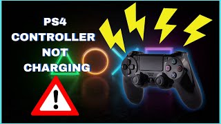 Playstation 4 controller not charging [upl. by Natka]