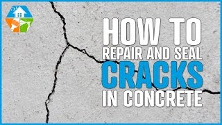 How to repair seal and waterproof large cracks in concrete cement steel pvc [upl. by Sabas]