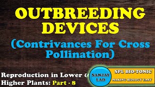 Outbreeding devicescontrivances for cross pollinationSanjay Lad sir Wadia college [upl. by Gardas]