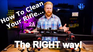 How to Clean Your Rifle Professionally  Solvent Revelations [upl. by Revlys]