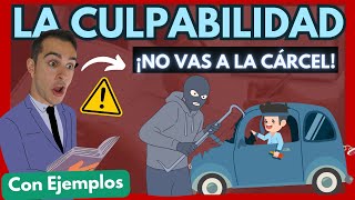 😱 La CULPABILIDAD en la teoría del delito RESUMEN con EJEMPLOS Descúbrelo en solo 10 minutos [upl. by Eessej]