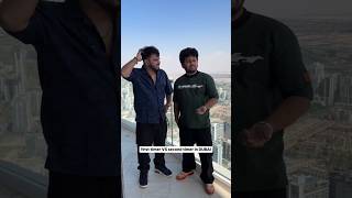 First Timer VS Second Timer in Dubai🇦🇪😎🤑🤣 dubai sky trip emirates trending funny comedy [upl. by Wendeline]