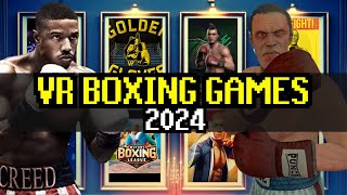 Best VR Boxing Games 2024 Update [upl. by Kahler]