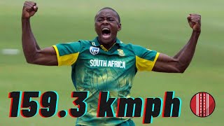 Kagiso Rabada Bowling Action cricket rabada [upl. by Droflim546]