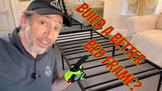 Assembly amp Review  Gaomon Metal Bed Frame [upl. by Nwatna]