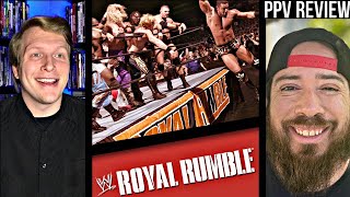 WWE Royal Rumble 2005  PPV Review  The ZNT Wrestling Show 121 [upl. by Nived]