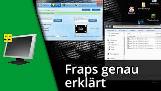 Fraps Tutorial ✅ 100  alle Funktionen erklärt [upl. by Bonita]