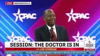 FULL SPEECH Dr Ben Carson Addresses CPAC in DC 2024  22224 [upl. by Htiffirg]