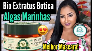 MÁSCARA BIO EXTRATUS BOTICA  ALGAS MARINHAS E OLIVA [upl. by Ennaira]