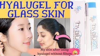 HYALUGEL For Glowing Porefree Looking skin Right Way To Use This Gel hyaluronic acid  Hindi [upl. by Corny]