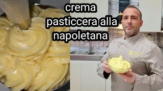 Crema pasticcera alla napoletana fatta in casa senza amidoRicetta spettacolare e facilissima [upl. by Llertnod]