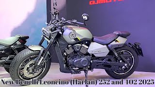 Benellis New Models at the China Motorcycle Show  New Benelli Leoncino Harlan 252 and 402 2025 [upl. by Christie]