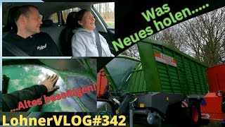 LohnerVLOG342 Neues abholen I Fendt Favorit 818 Trecker entrosten I Windschutznetz Montage I Rost [upl. by Aitnic]