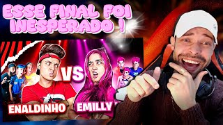 NÃO ESPERAVA ESSE FINAL 🔥 BATALHA DE RAP ENALDINHO vs EMILY VICK [upl. by Ynneg]