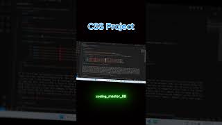 Css project coding developer webdesign python bca webdevelopment css3 code cdevelopment [upl. by Ellekcir]