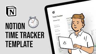 Time tracking in Notion using the New Buttons Free Template [upl. by Iveson]