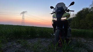 Aprilia SR GT 125  erstes Video  Walkaround  Deutsch  Sitzprobe  first impressions [upl. by Enitsahc]