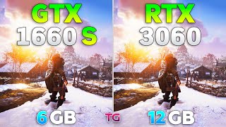 GTX 1660 SUPER vs RTX 3060  Test in 12 Games [upl. by Niwre]