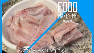 Best way to freeze your fish for the long term [upl. by Sivahc]