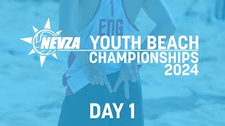 NEVZA YOUTH BEACH 2024  DAY ONE  SKJVAG VS VITJOH [upl. by Neerbas]