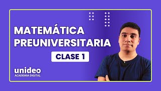 Curso de Matemática Pre Universitaria  Clase 1 [upl. by Fauch755]