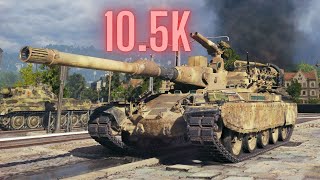 World of Tanks Rinoceronte 105K Damage 8 Kills amp AMX 50 B 12 Kills etc [upl. by Mara]