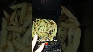 Papas en Air Fryer food venezuela islamargarita islademargarita papasfritas airfryer [upl. by Gide]