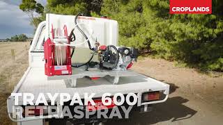 Croplands TrayPak 600 with RetraSpray Reel [upl. by Garrison]