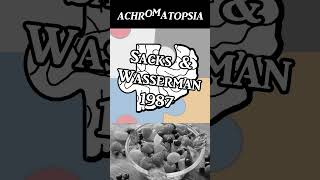 Achromatopsia case study Sacks amp Wasserman 1987 neuroscience psychology brain casestudy [upl. by Bust]