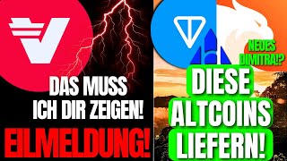 ⚠️VERASITY DRINGLICH DAS MUSST DU WISSEN ALTCOIN KORREKTUR DIESE WOCHE [upl. by Nirek828]