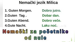 ● 500 ●KORISNIH IZRAZA U NEMACKOM JEZIKU ZA POCETNIKE OD NULE [upl. by Floeter]