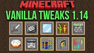 Minecraft 114 Vanilla Tweaks Modular Resource Pack amp Data Packs [upl. by Lowndes]