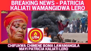 BOMA LAMANGA MAYI PATRICIA KALIATI NDIPO ZASIMIKIZIKA KUTI CHIFUKWA CHOMWE AWAMANGIRA NDI ICHI [upl. by Golden]