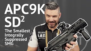 BampT APC9K SD2 The Smallest Integrally Suppressed SMG at SHOT Show 2024 [upl. by Servetnick]