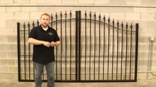 5 Things to Look for When Buying a Wrought Iron Steel or Aluminum Driveway Gate [upl. by Eiramlatsyrc]