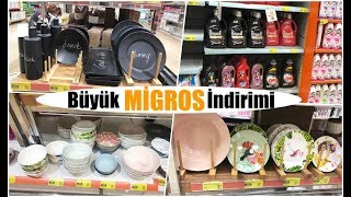 Migrosta BÜYÜK İNDİRİM KAÇIRMAYIN  Porselen Deterjan Temizlik Malzemeleri [upl. by Talbert380]