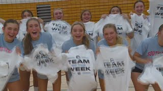 Southwood Knights girls volleyball named Optimum Performance Sports quotTeam of the Weekquot on WANETV fo [upl. by Gifford]