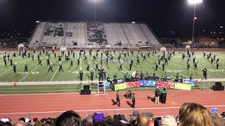 2018 Area G Harlingen South High School Marching Band Competition [upl. by Eladnor]