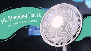 Xiaomi Mijia 1X DC Smart Standing Fan  Unboxing  Review [upl. by Alla]