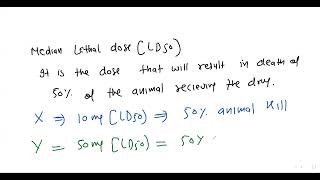 MEDIAN LETHAL DOSE LD50 in Quantal DRC [upl. by Nilpik]