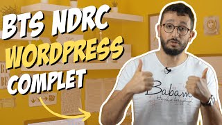 BTS NDRC  TOUT WORDPRESS en 1 VIDÉO épreuve pratique E5 digitalisation [upl. by Andris]